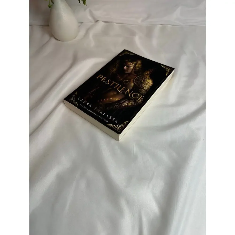 Pestilence Laura Thalassa OOP Original Indie Model Cover Paperback Four Horsemen